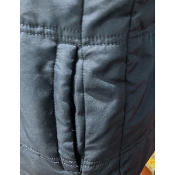 Caribbean Joe Womens Vest Blue Waist Length Full Zip Pockets Toggles High Neck L - Picture 6 of 8